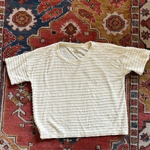 Madewell Cream Tee